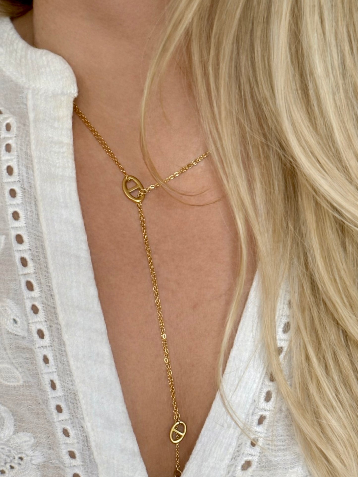 ELORA l Collier Y inoxydable