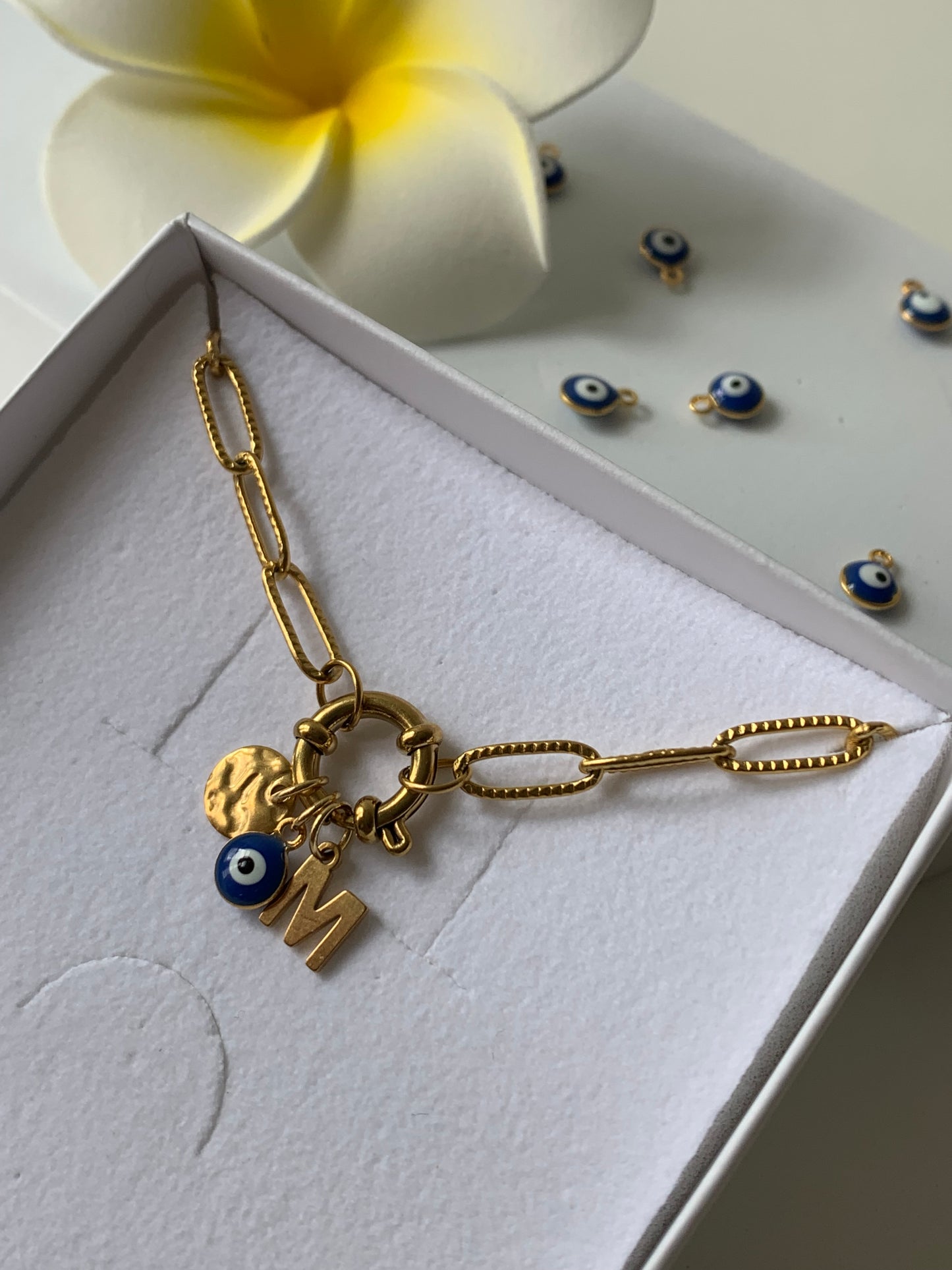 SANTORIN - NYRA l Collier inoxydable personnalisable