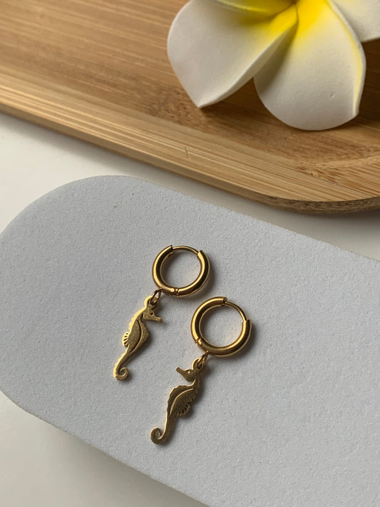 OCEAN MOOD - AQUA l Boucles inoxydables