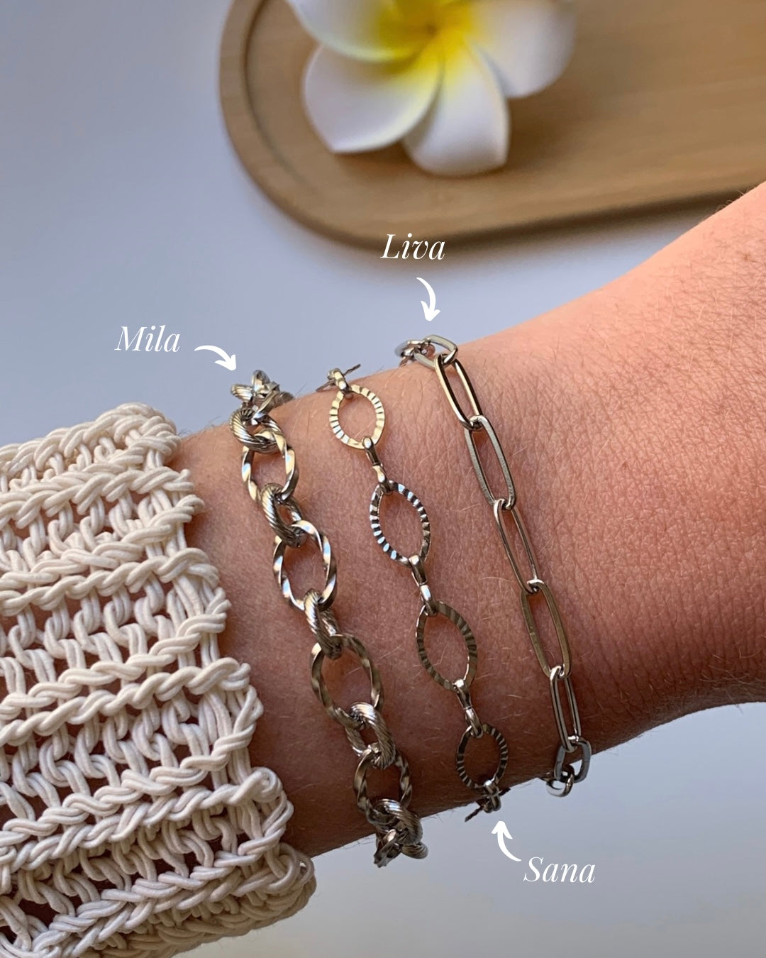 CHARMS l Bracelet inoxydable personnalisable