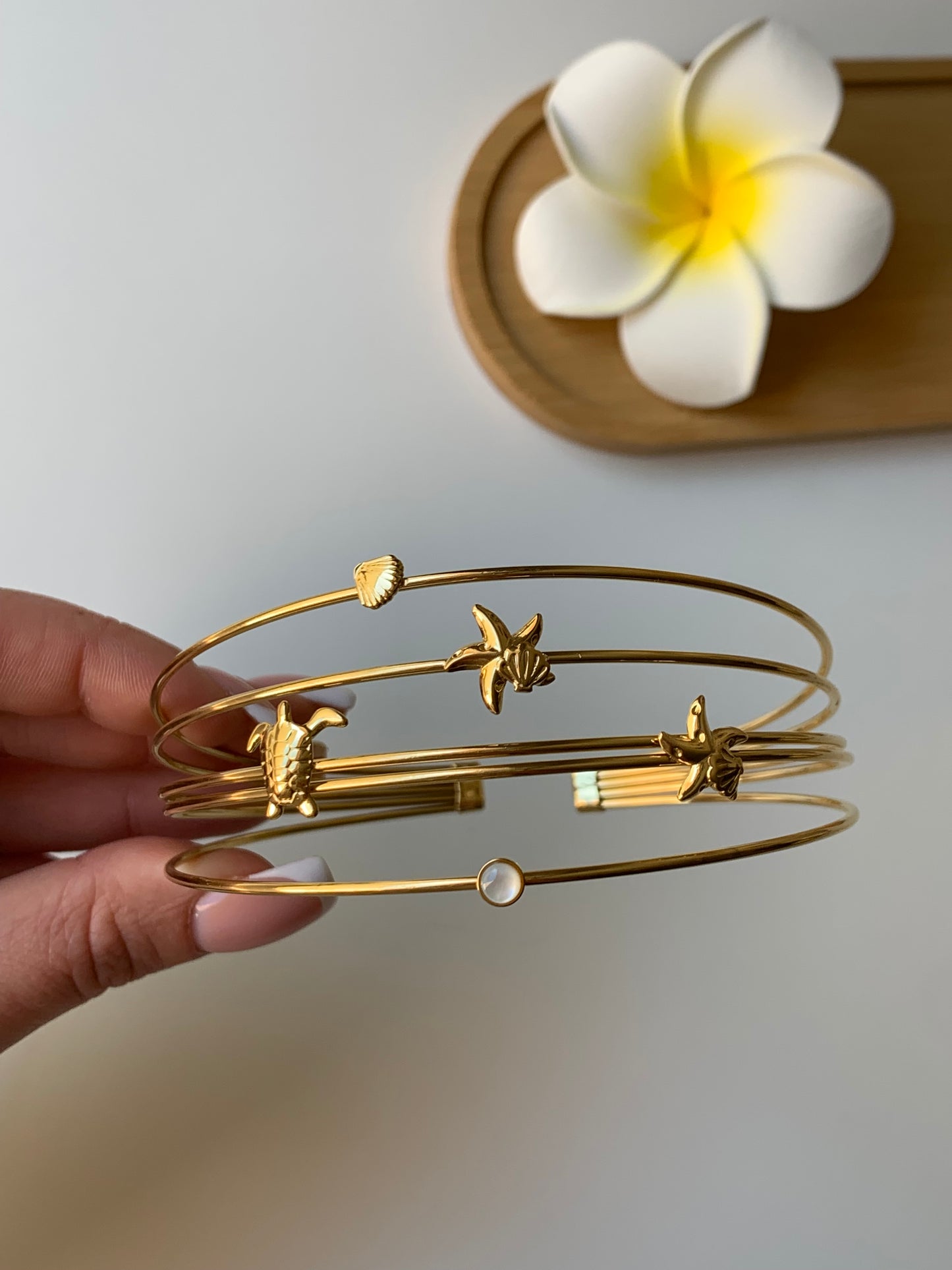 CALYPSO l Bracelet de bras inoxydable