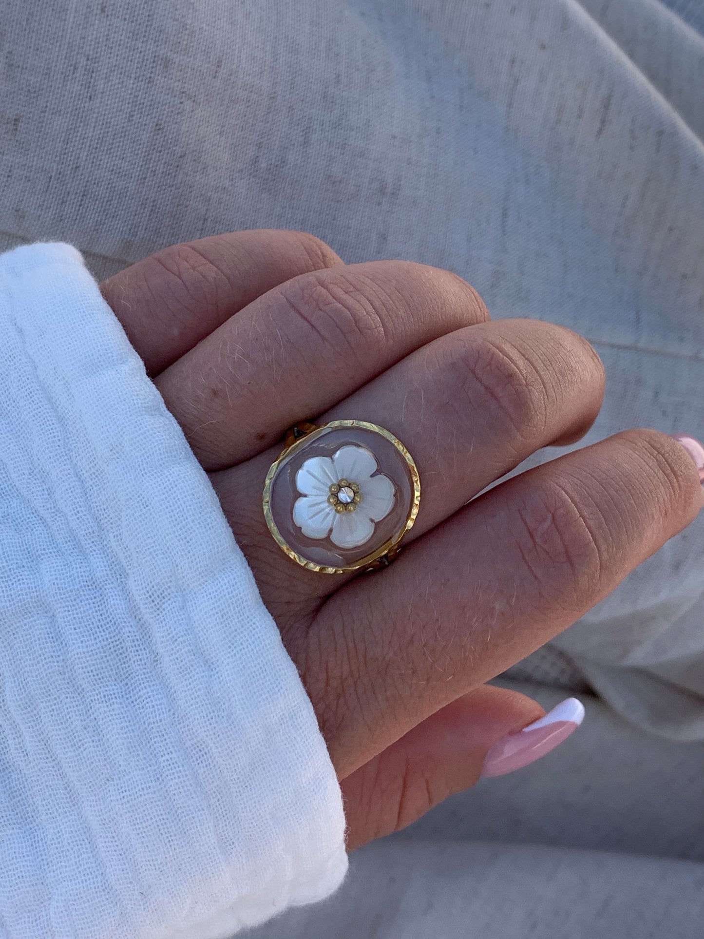 SOLÉNE l Bague inoxydable