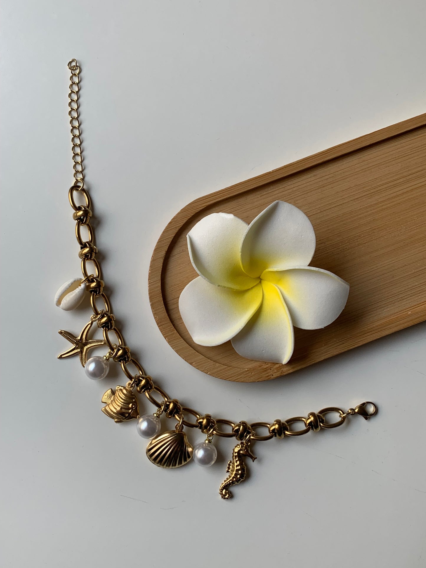 BALI l Bracelet charms inoxydable