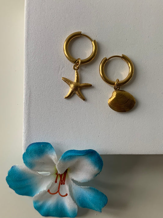 OCEAN MOOD - DUO SUMMER l Boucles inoxydables