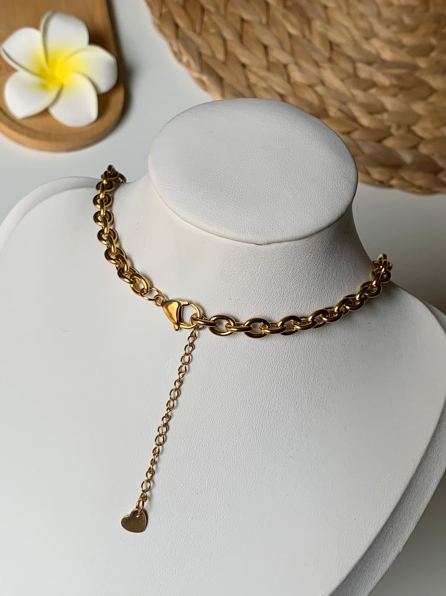 VENISE l Collier charms inoxydable