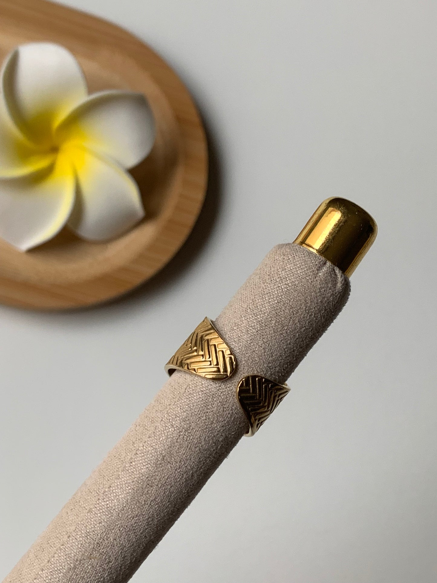 AVENTURINE l Bague inoxydable