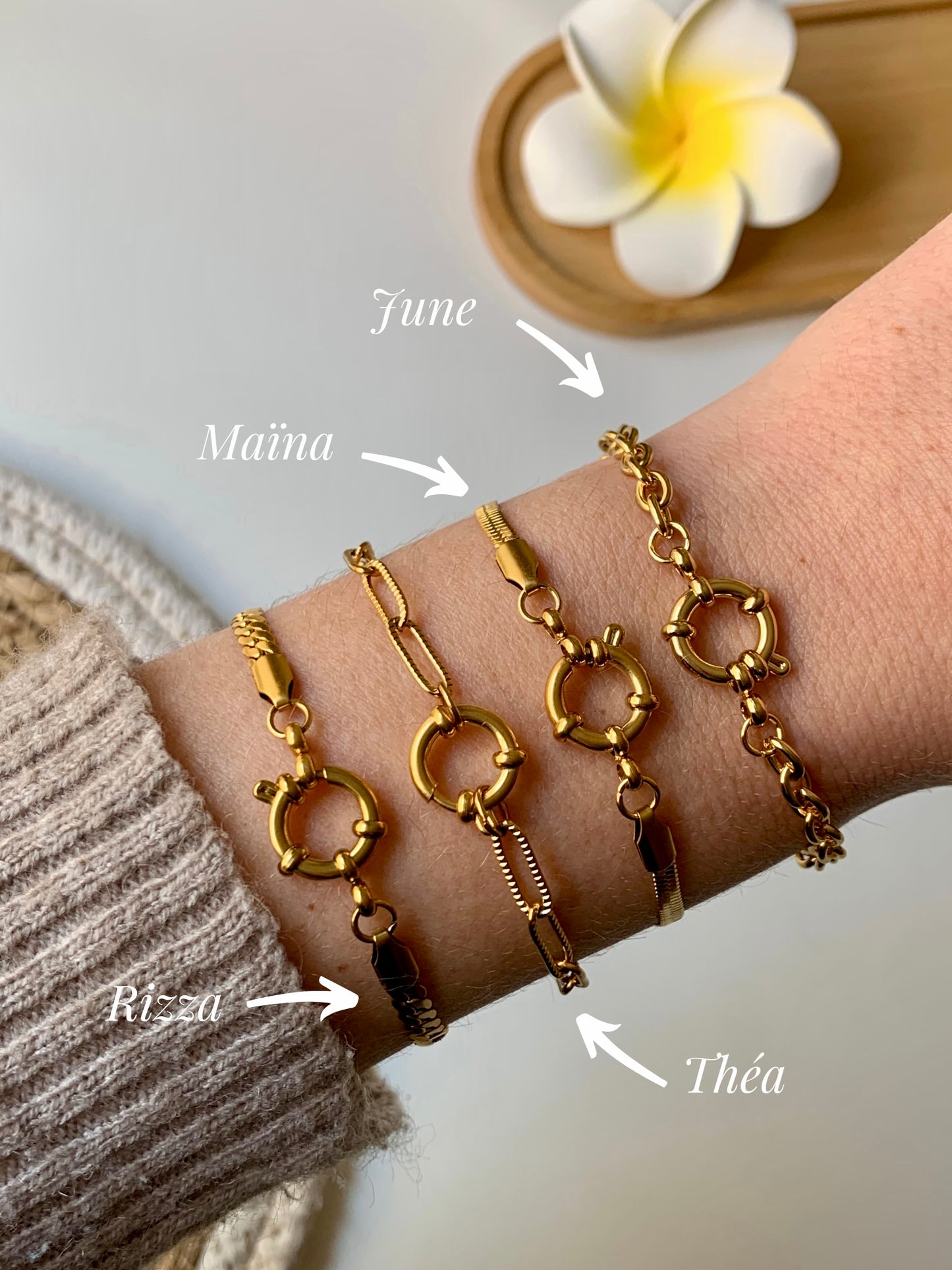 CHOCKER l Bracelet inoxydable personnalisable