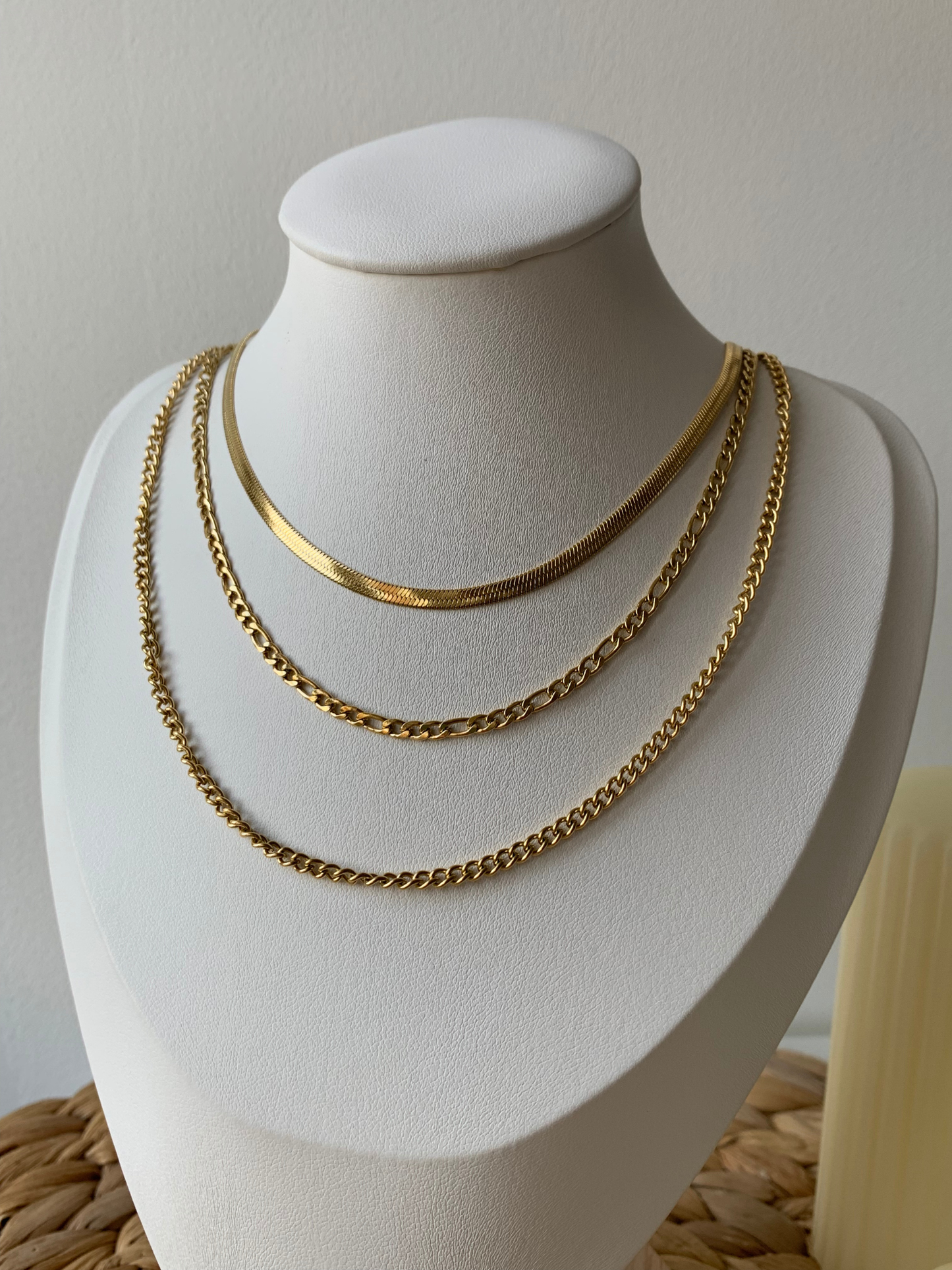 DORINE l Collier multirangs inoxydable