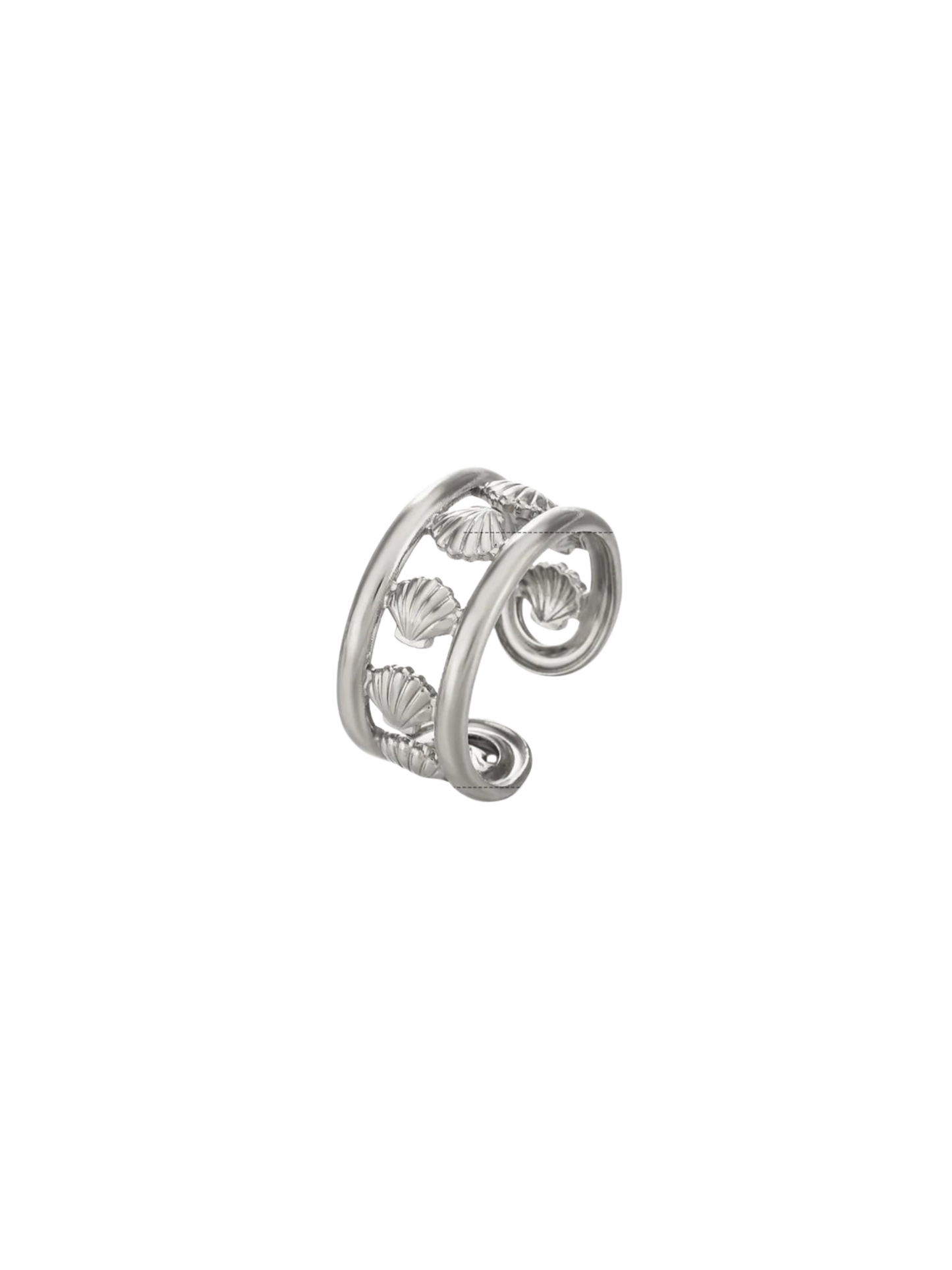 OCEAN MOOD - ANÉMONE l Bague inoxydable