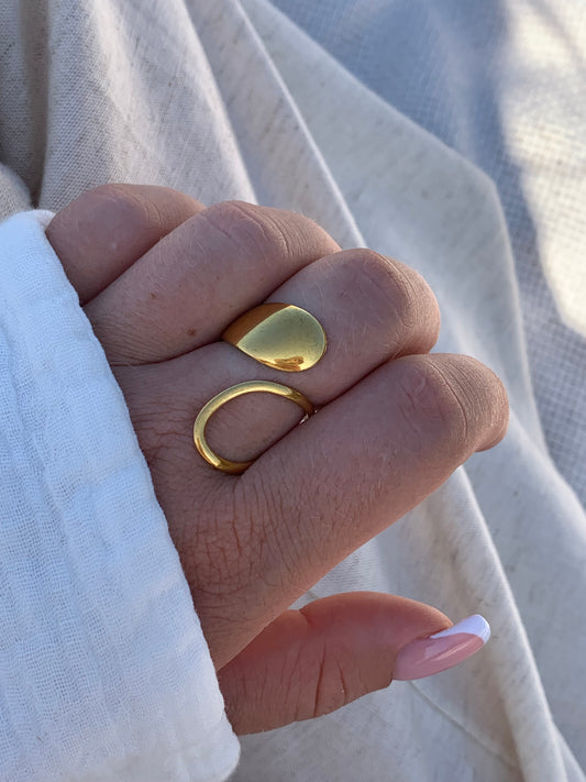 CAMÉLIA l Bague inoxydable