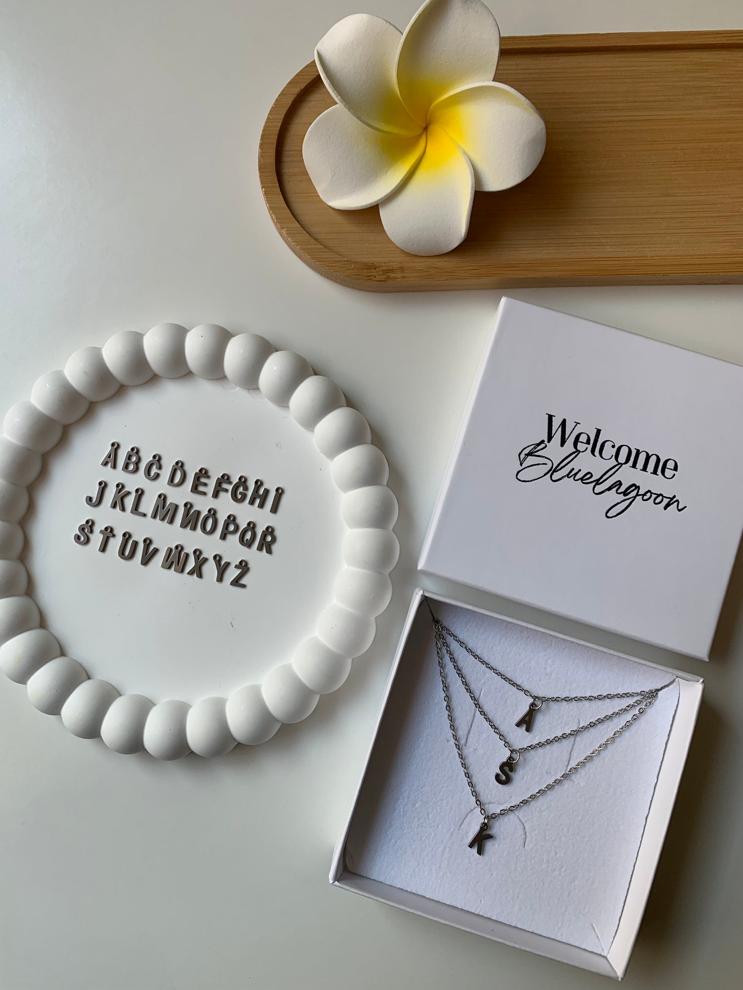 INITIAL l Collier inoxydable personnalisable