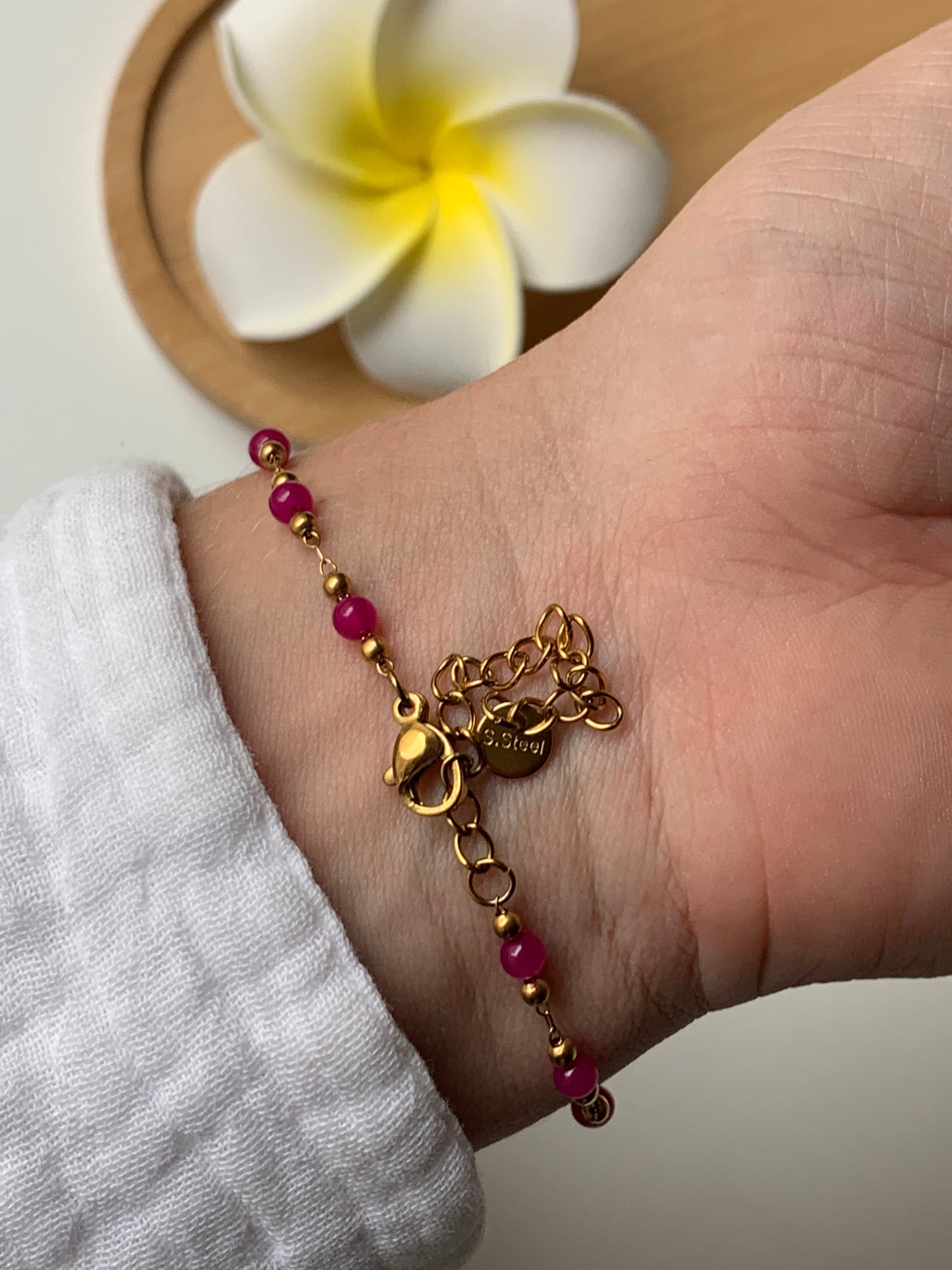 LEÏLA l Bracelet inoxydable