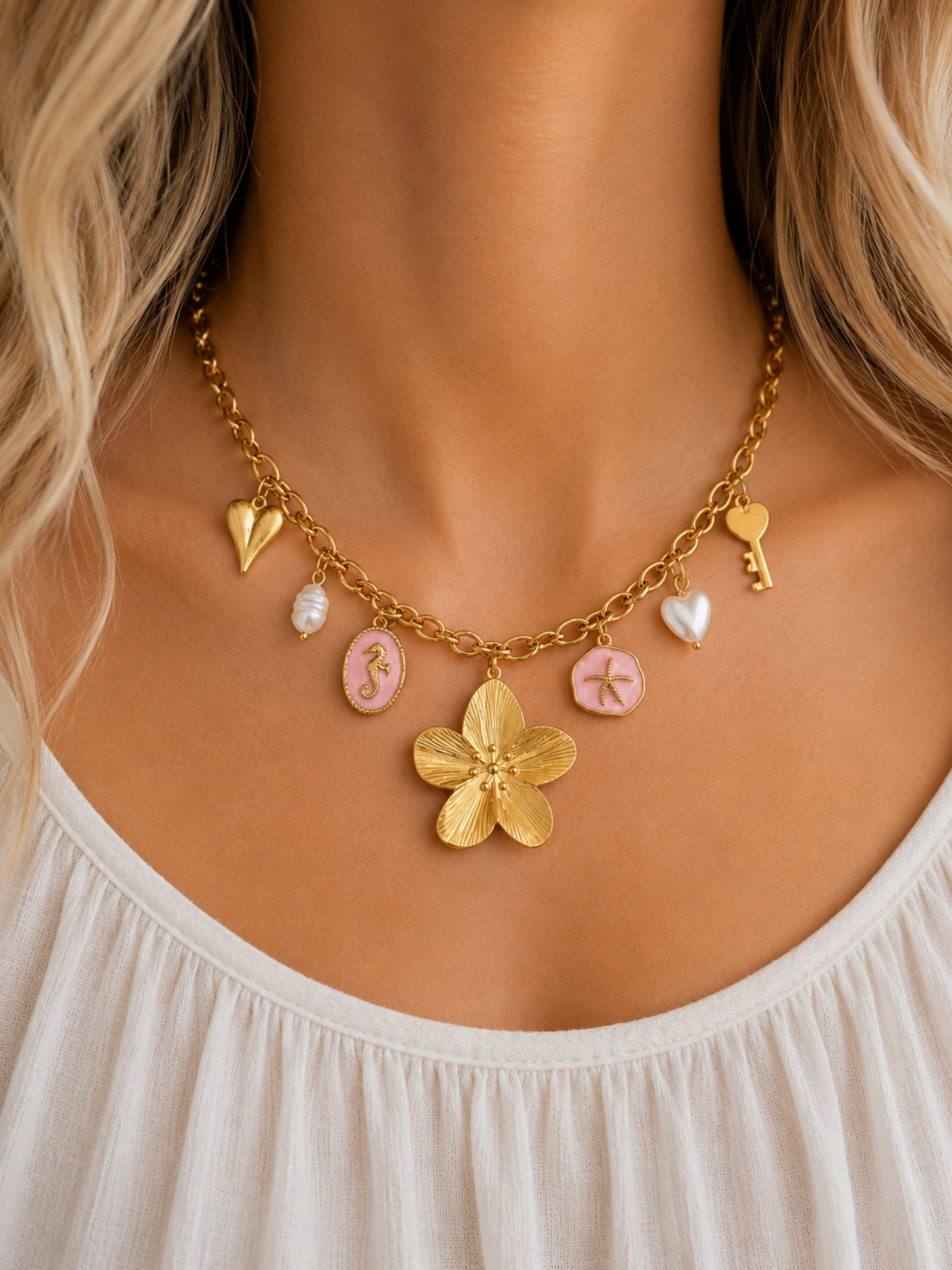 CHARMS l Collier charms inoxydable