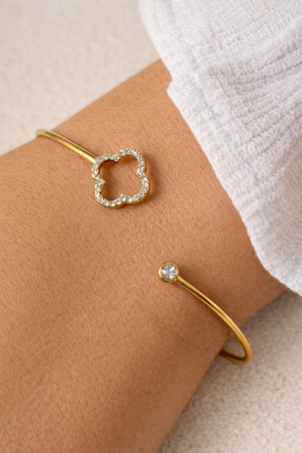 CHANCEUSE l Bracelet inoxydable