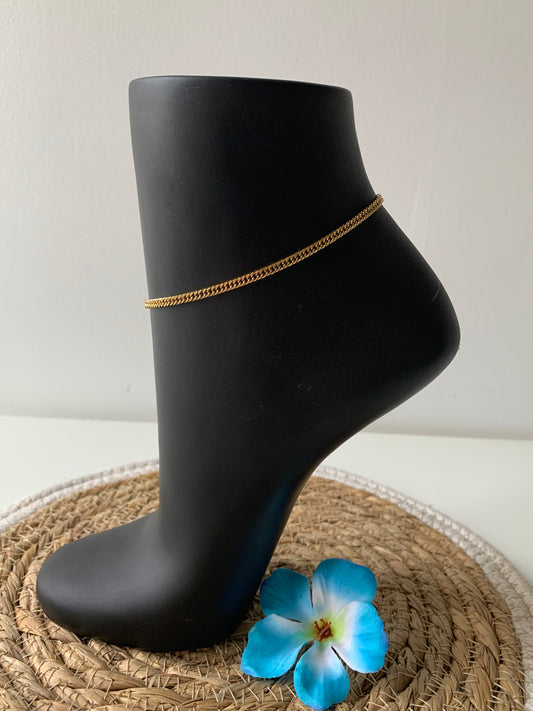 KATE l Bracelet de cheville inoxydable