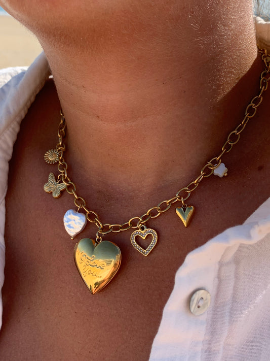 AMOR l Collier inoxydable