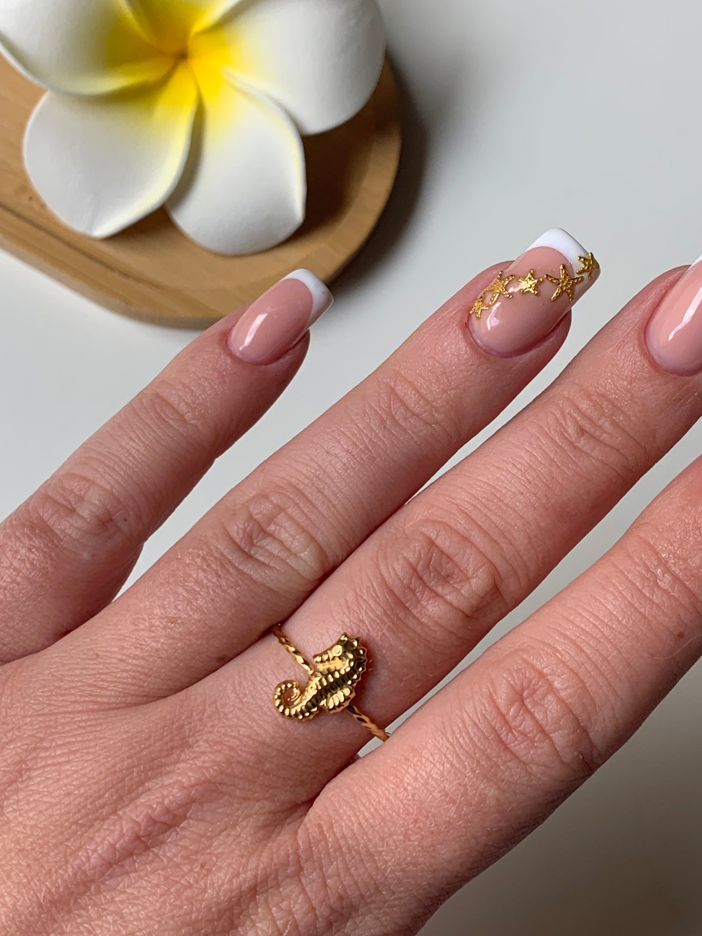 OCEAN MOOD - ANÉMONE l Bague inoxydable