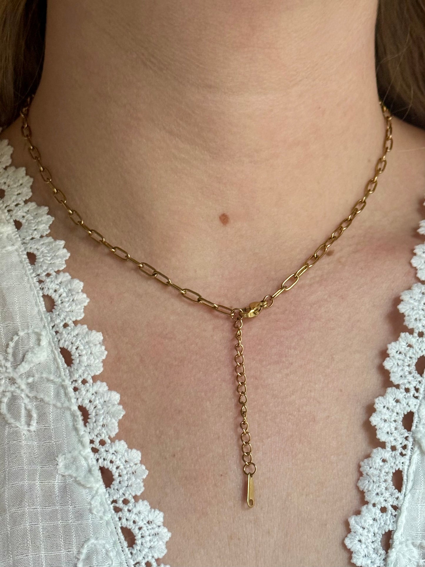 OCEAN MOOD - CORAIL l Collier inoxydable