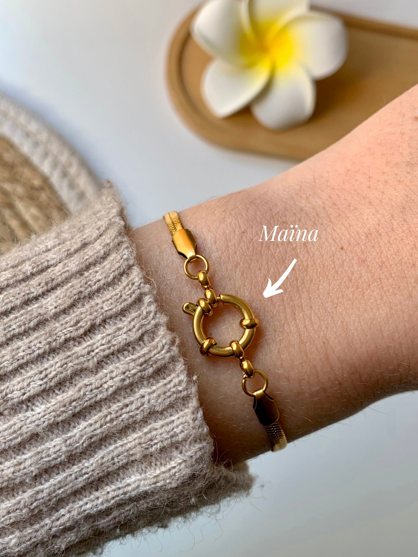 CHOCKER l Bracelet inoxydable personnalisable