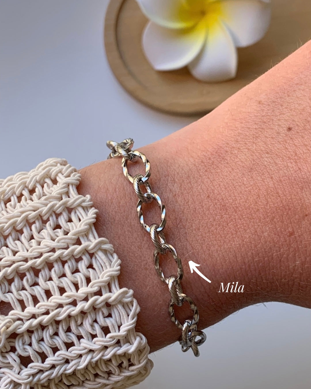 CHARMS l Bracelet inoxydable personnalisable