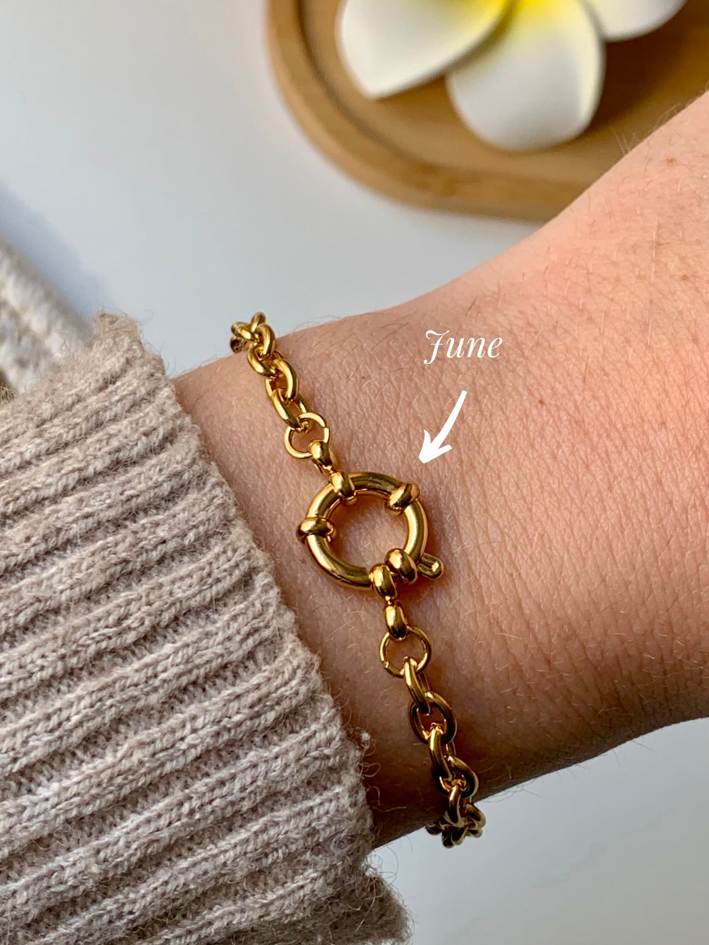 CHOCKER l Bracelet inoxydable personnalisable