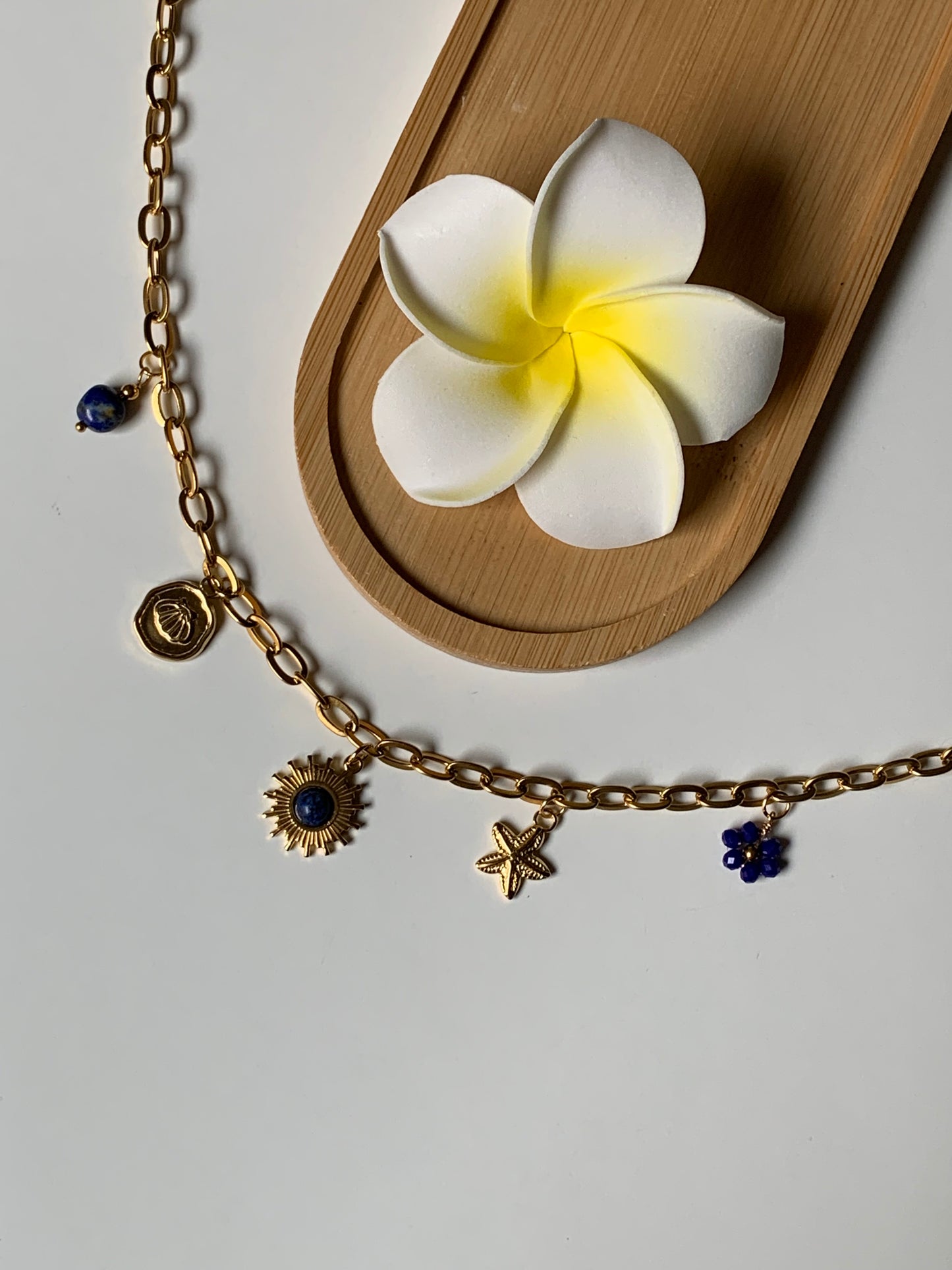 CORSICA l Collier charms inoxydable