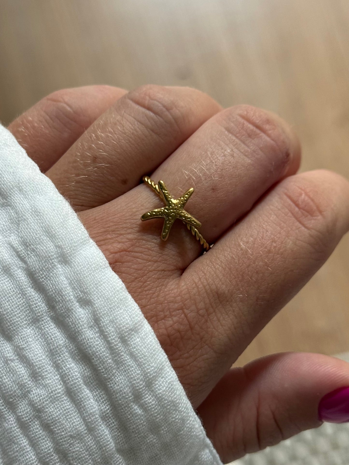 OCEAN MOOD - SEA l Bague inoxydable