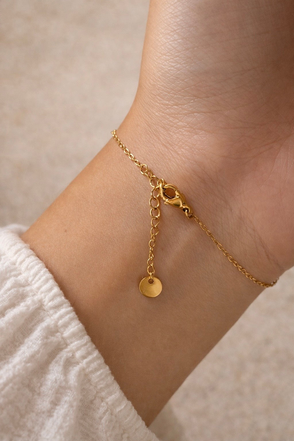 AURORE l Chaîne de main inoxydable