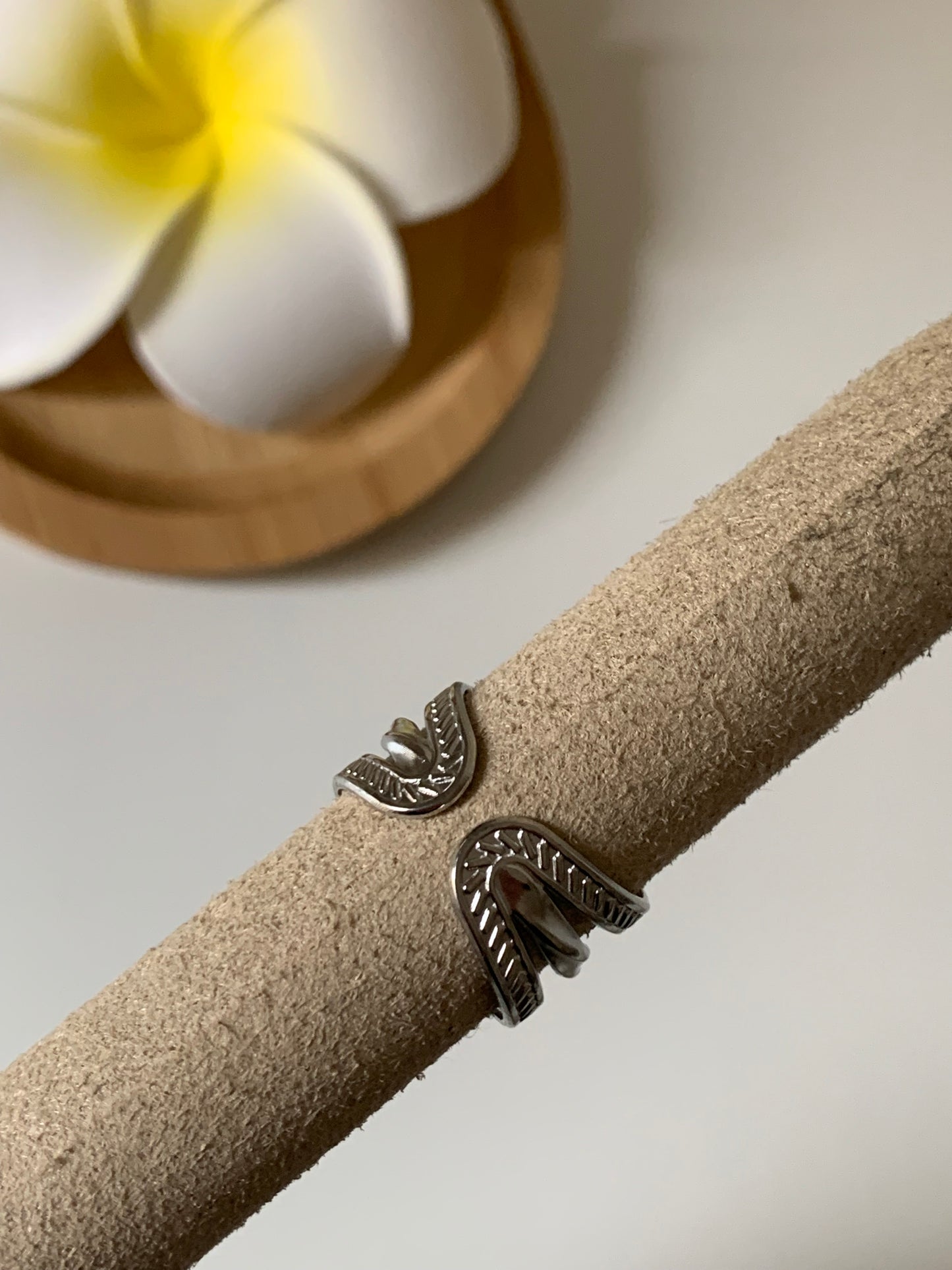 Bague ajustable en acier inoxydable