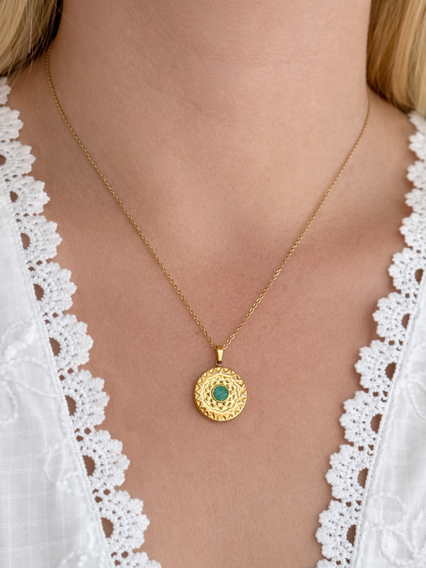 SOLANGE l Collier inoxydable