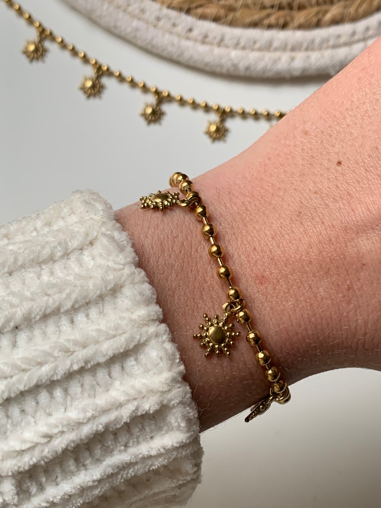 ASTRES - MINI SUN l Bracelet inoxydable