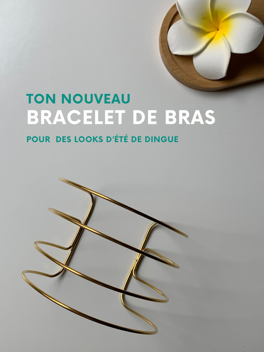 ARIANE l Bracelet de bras inoxydable