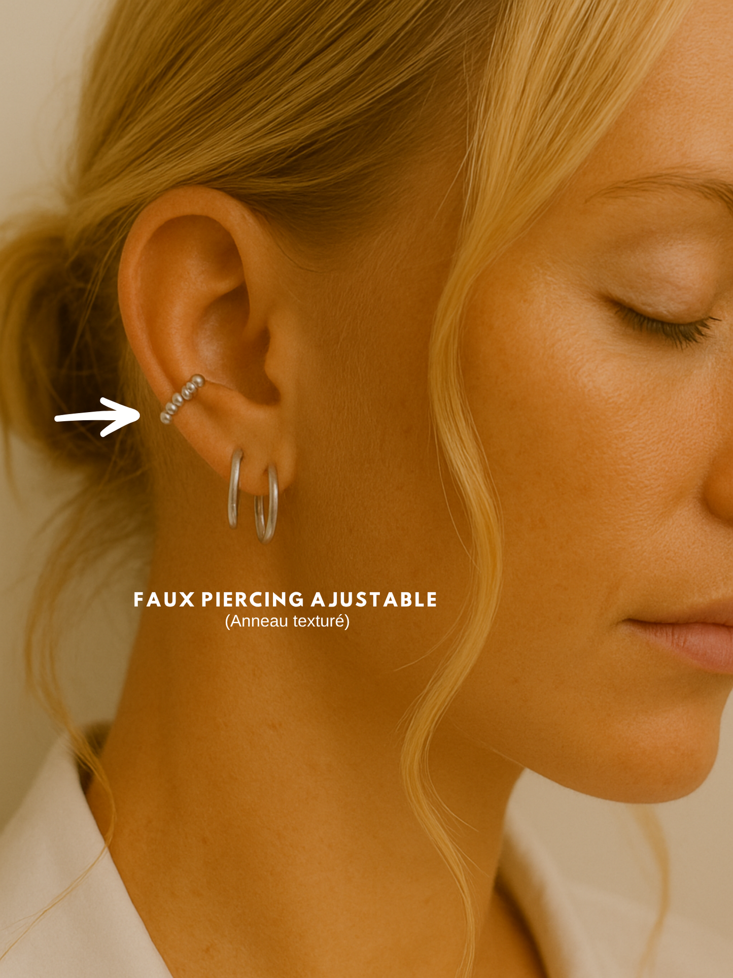 AURA l Earcuff inoxydable