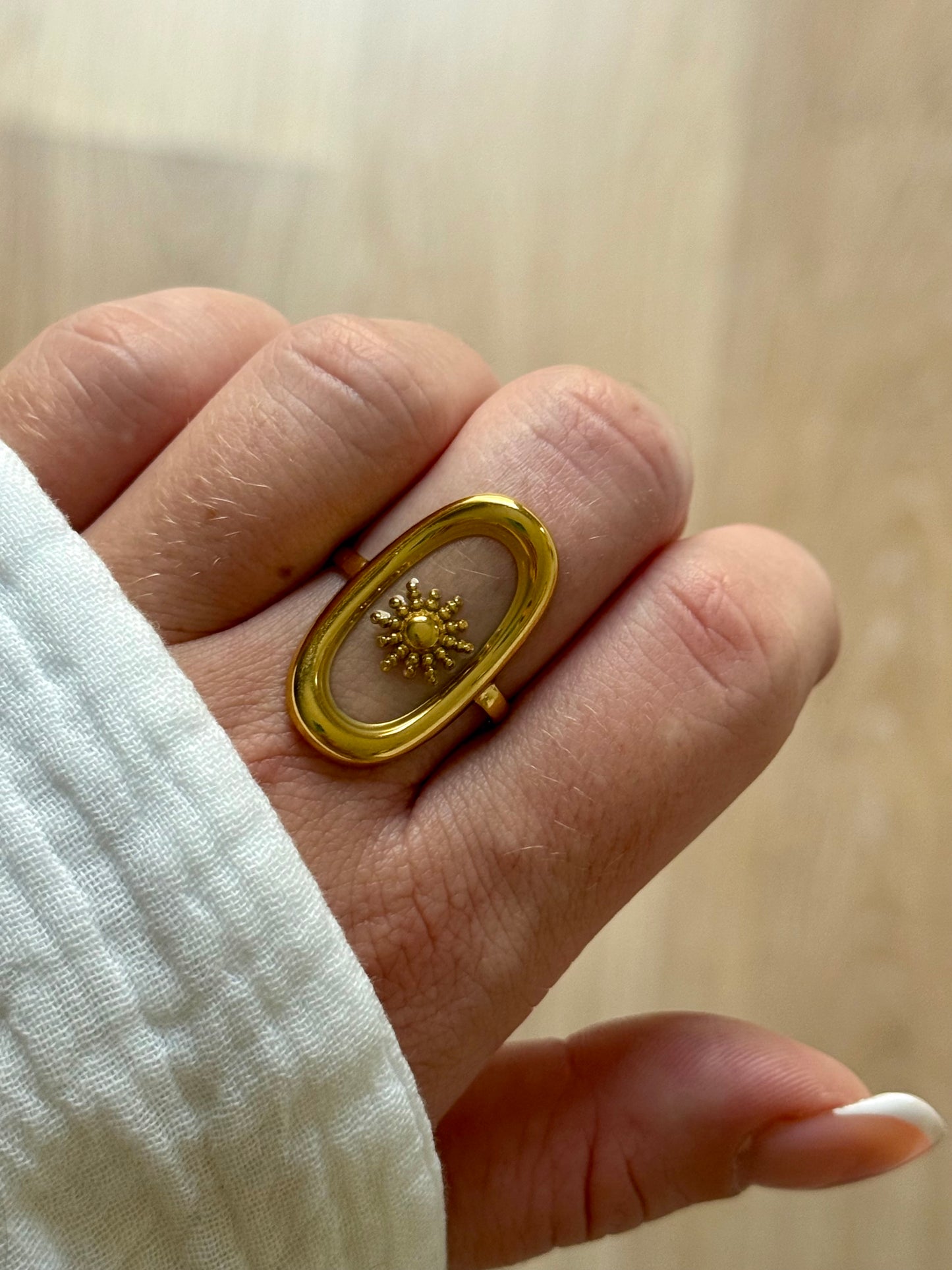 ASTRES - SOLAIRE l Bague inoxydable