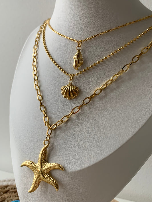 OCEAN MOOD - VANILLE l Collier inoxydable