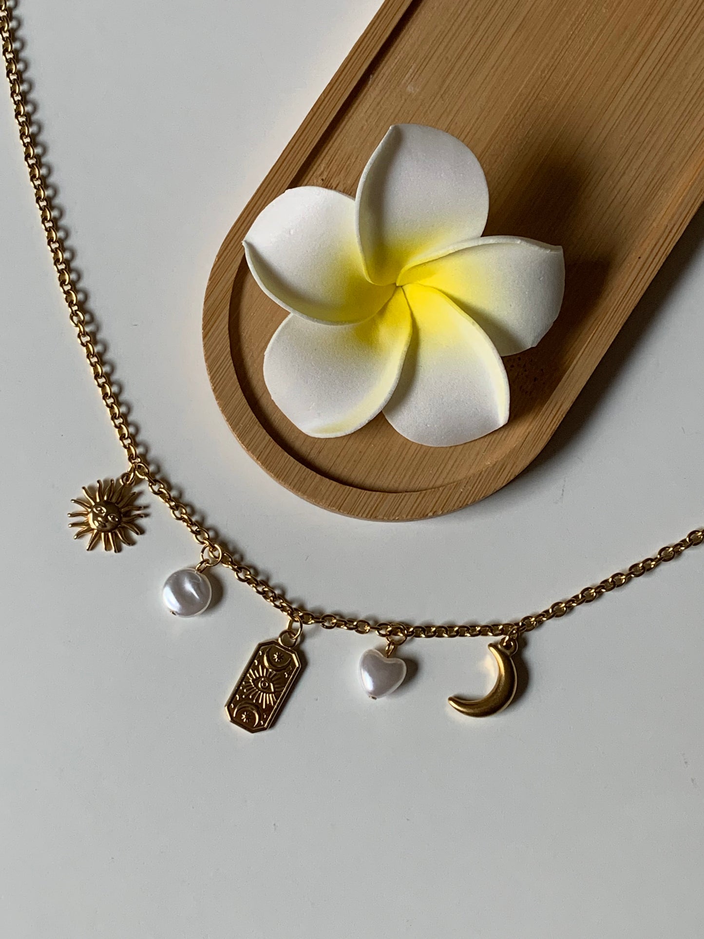 BONIFACCIO l Collier charms inoxydable