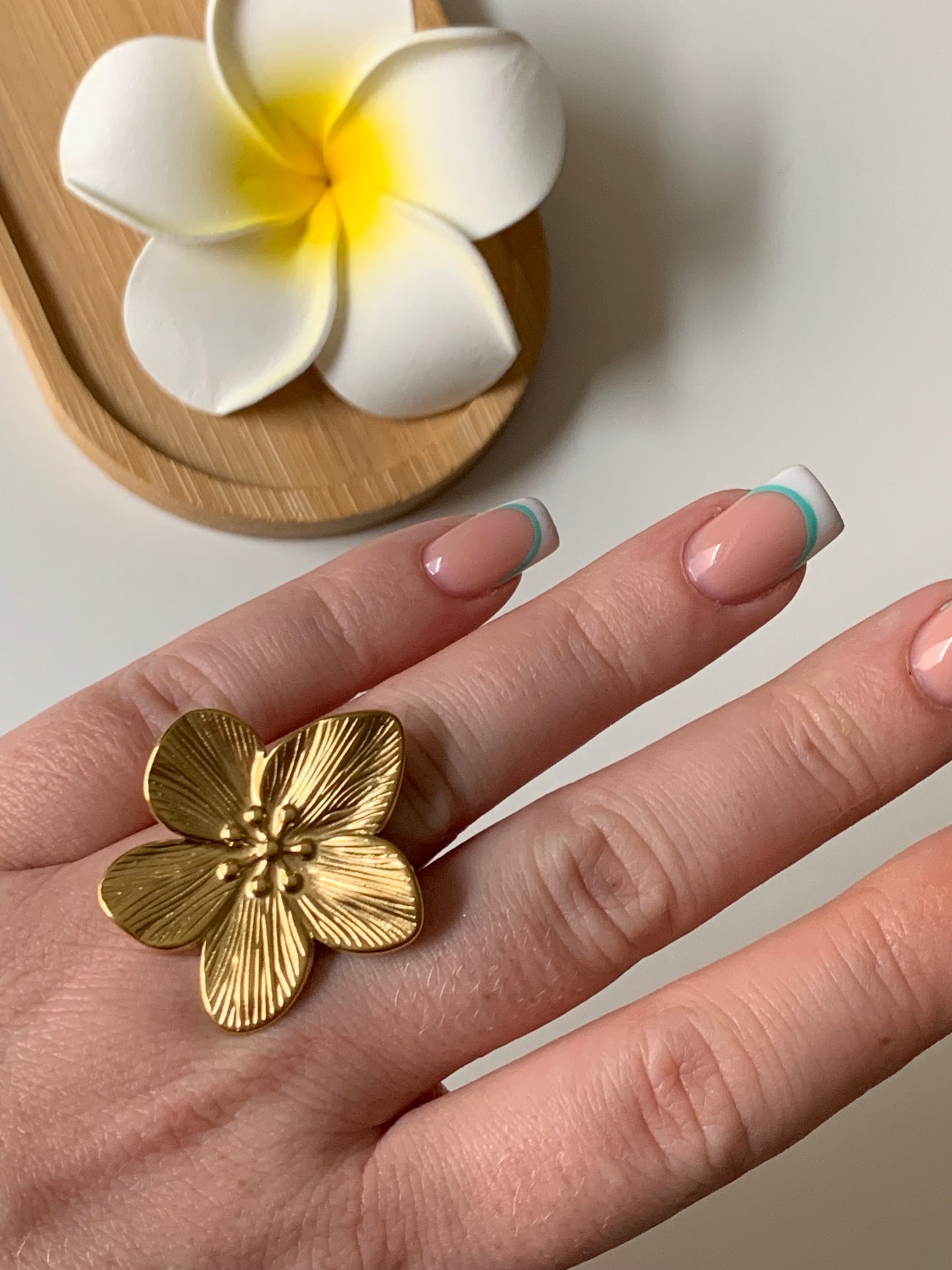 MONOÏ l Bague inoxydable