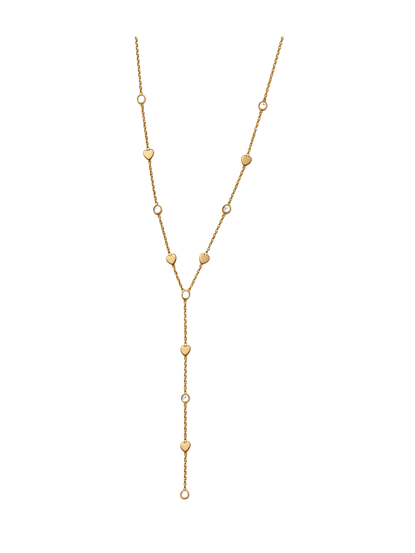 AMALIA l Collier Y inoxydable