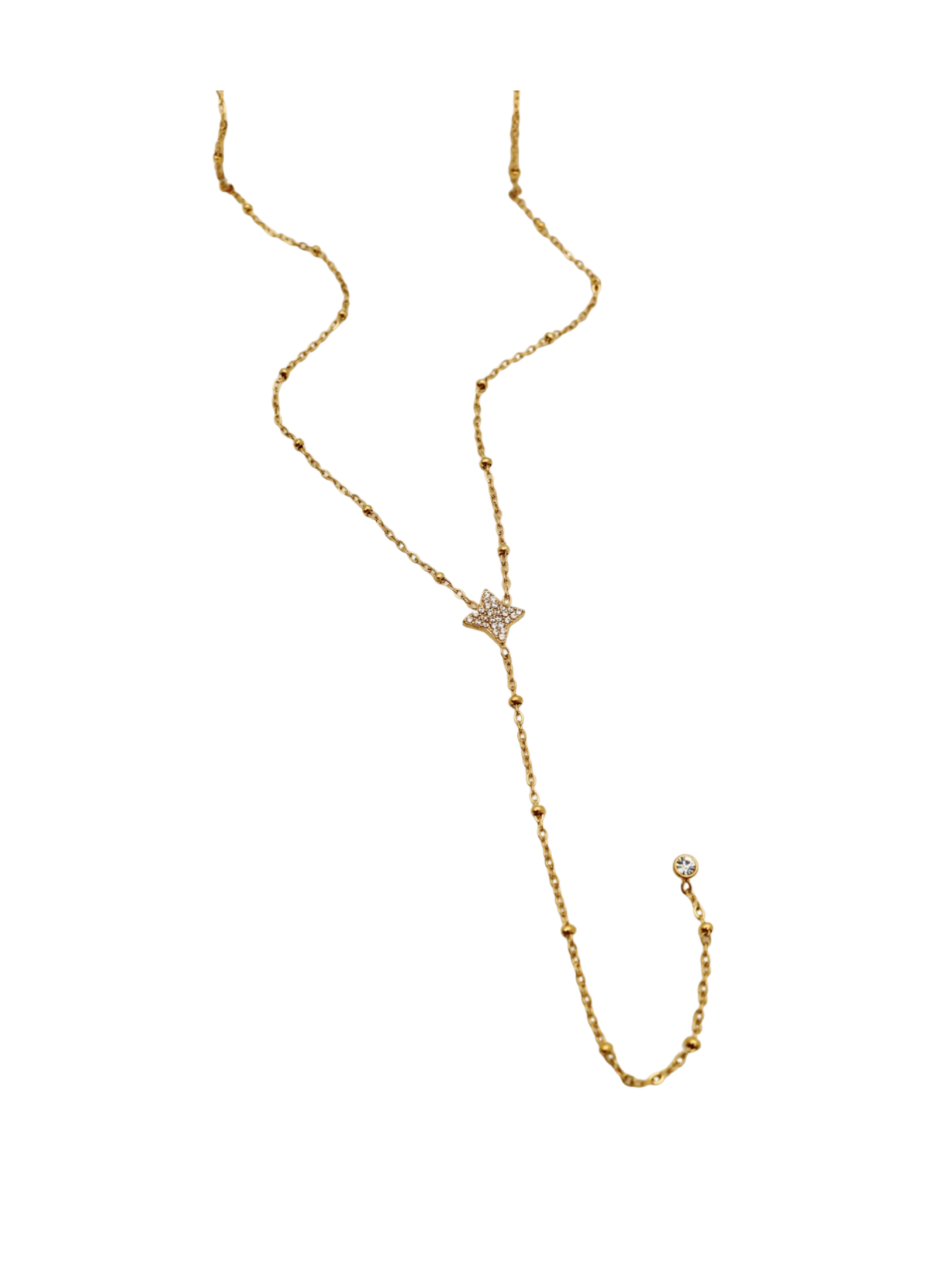 CONSTANCE l Collier Y inoxydable