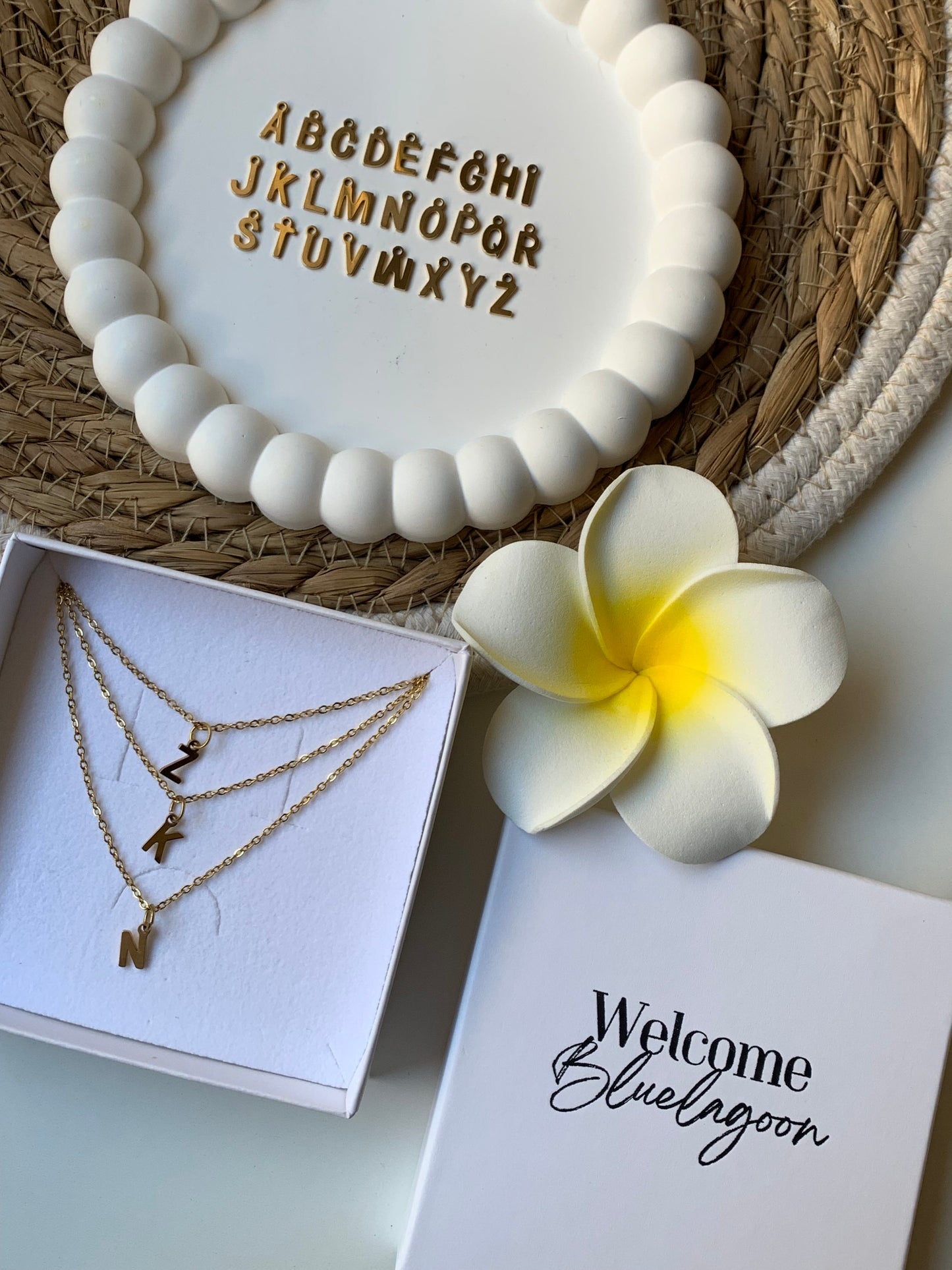 INITIAL l Collier inoxydable personnalisable