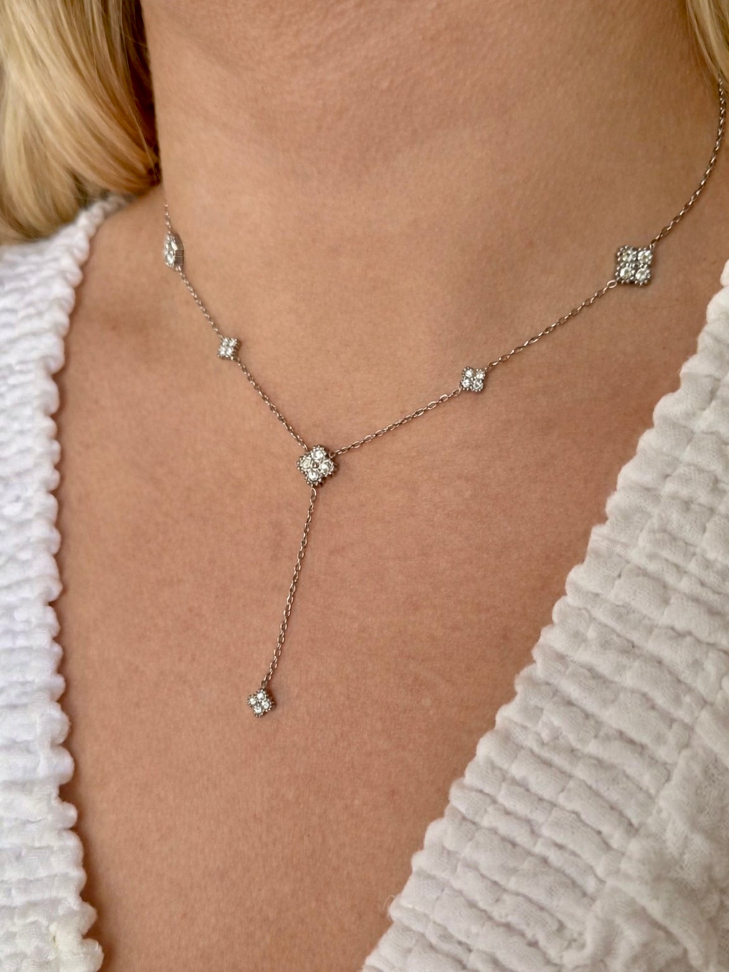 NUXE l Collier Y inoxydable