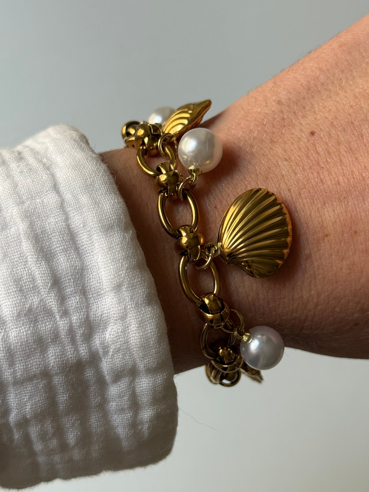 BALI l Bracelet charms inoxydable