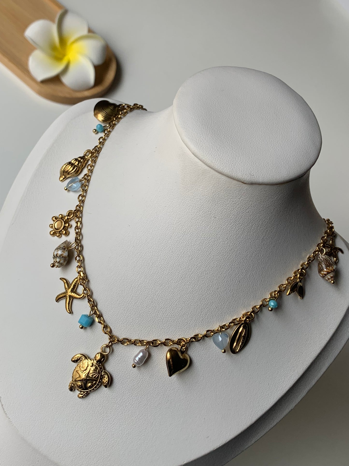 MARTINIQUE l Collier charms inoxydable