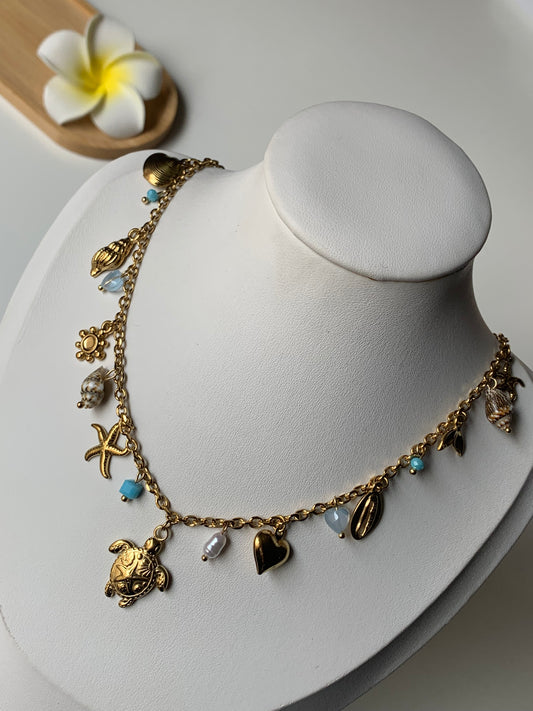 MARTINIQUE l Collier charms inoxydable