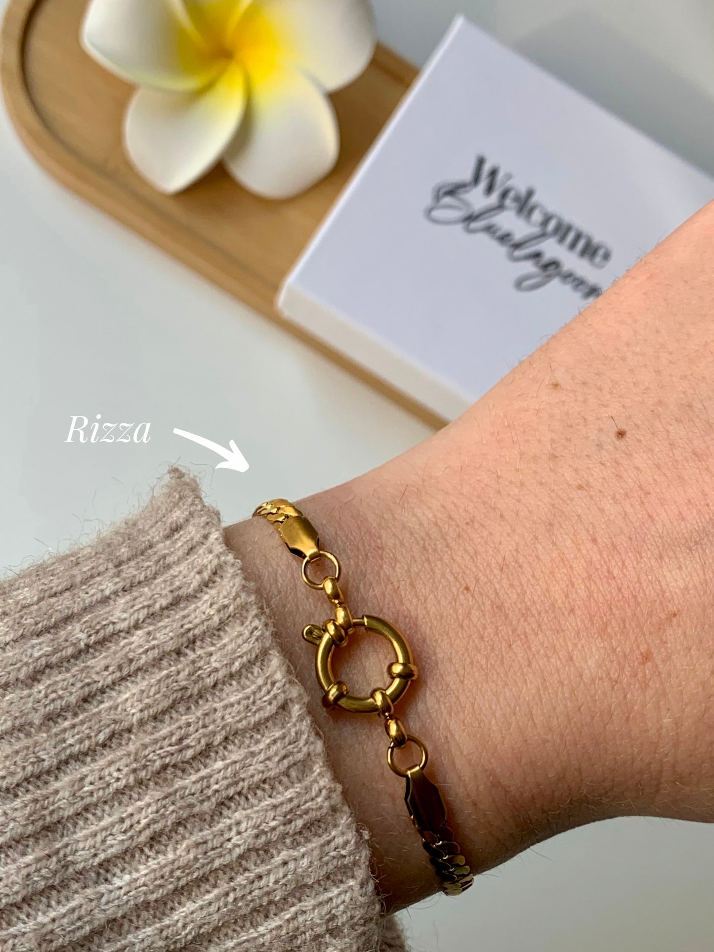 CHOCKER l Bracelet inoxydable personnalisable