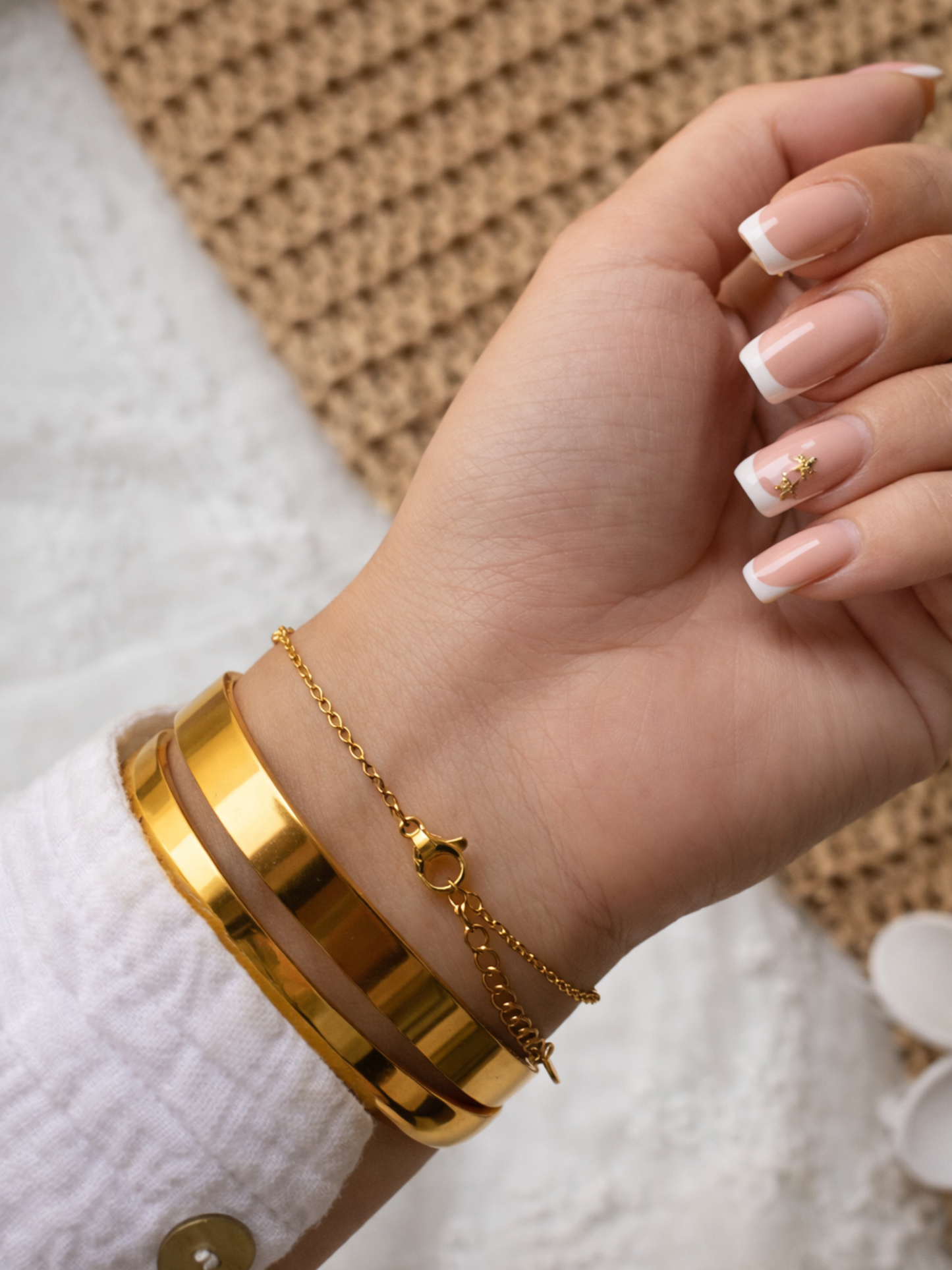 ASTRES - AYA l Chaîne de main inoxydable