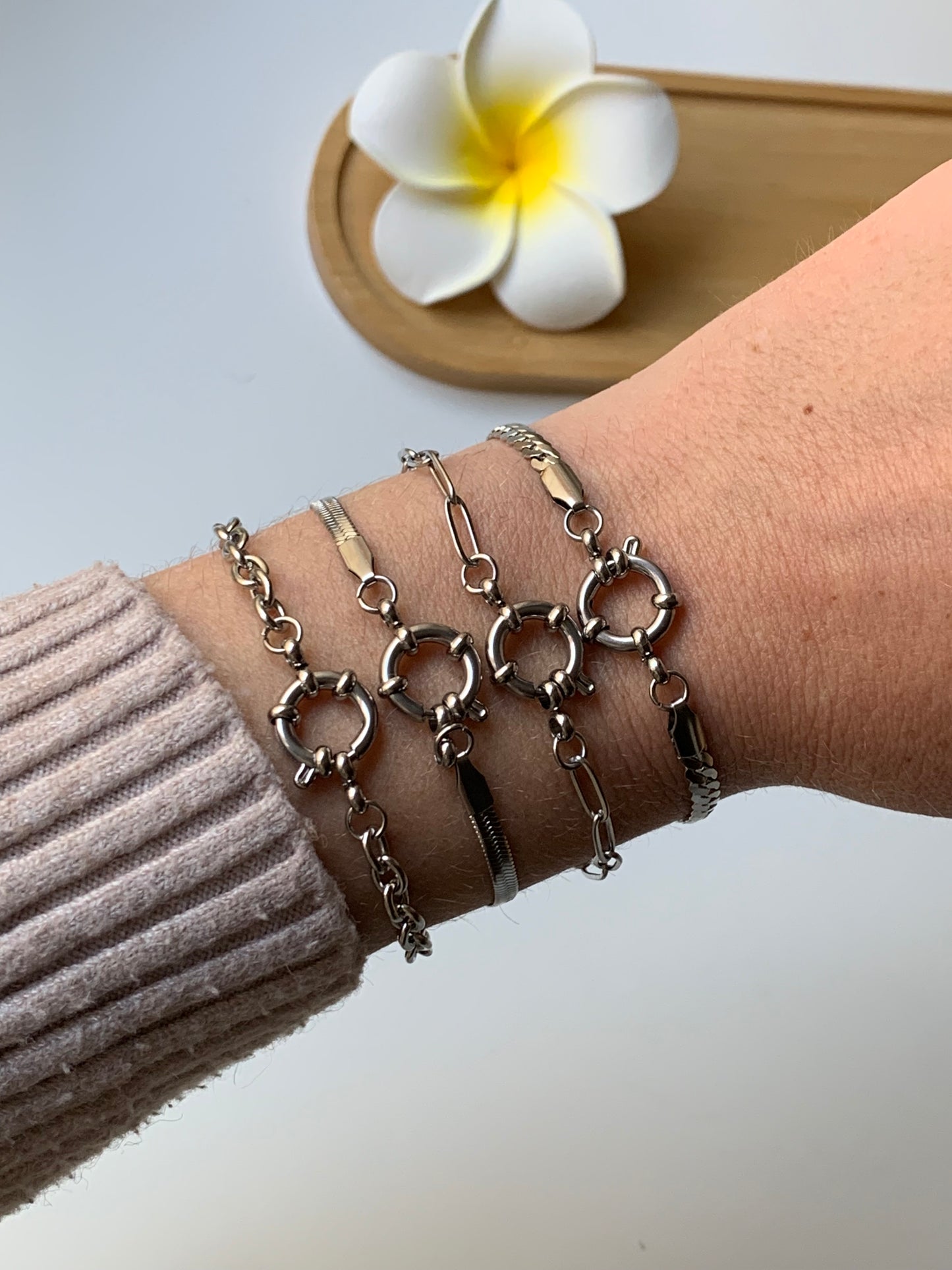 CHOCKER l Bracelet inoxydable personnalisable