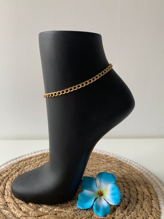 GRÂCE l Bracelet inoxydable pour la cheville