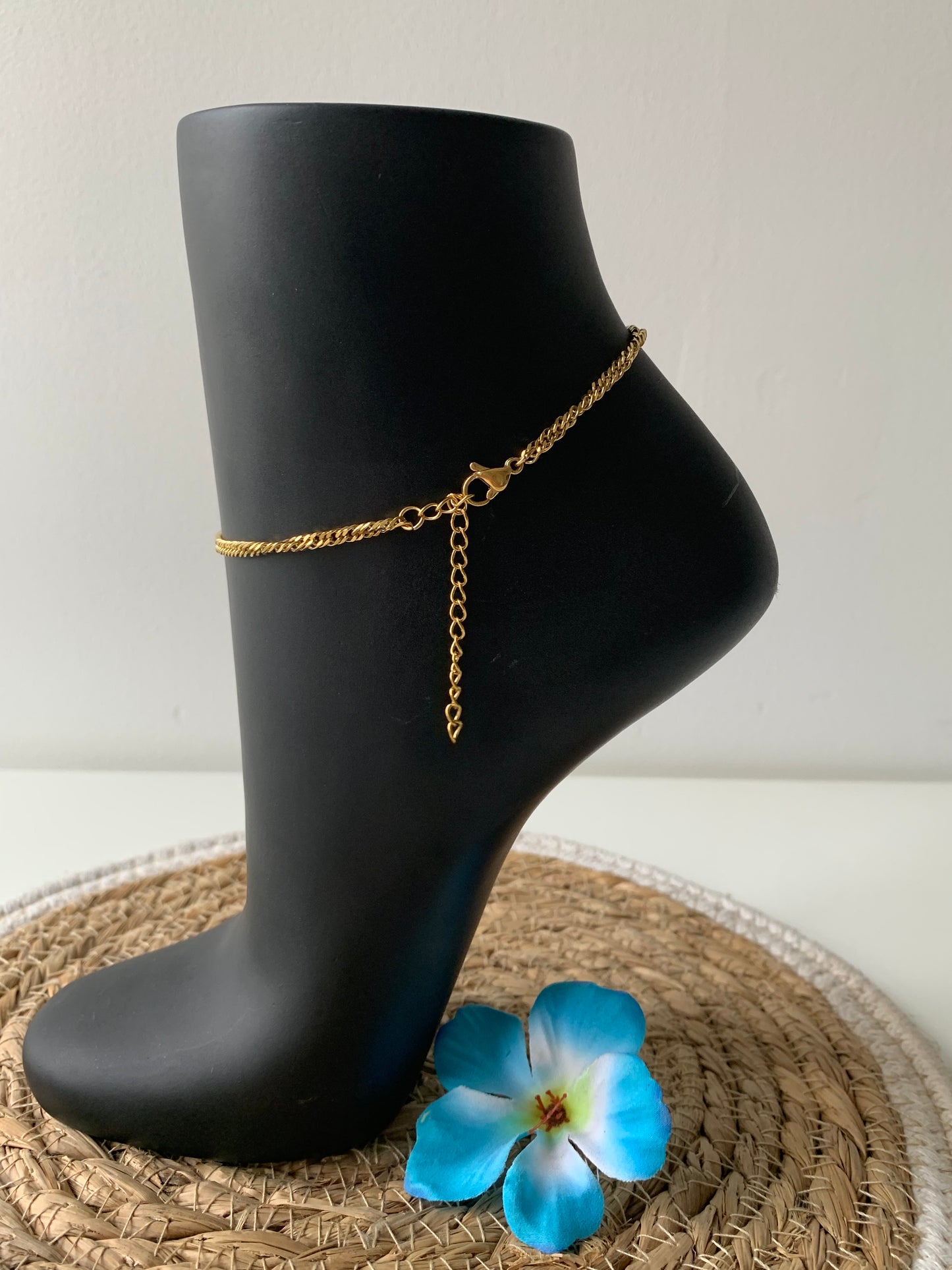 KATE l Bracelet de cheville inoxydable