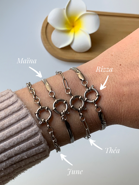 CHOCKER l Bracelet inoxydable personnalisable